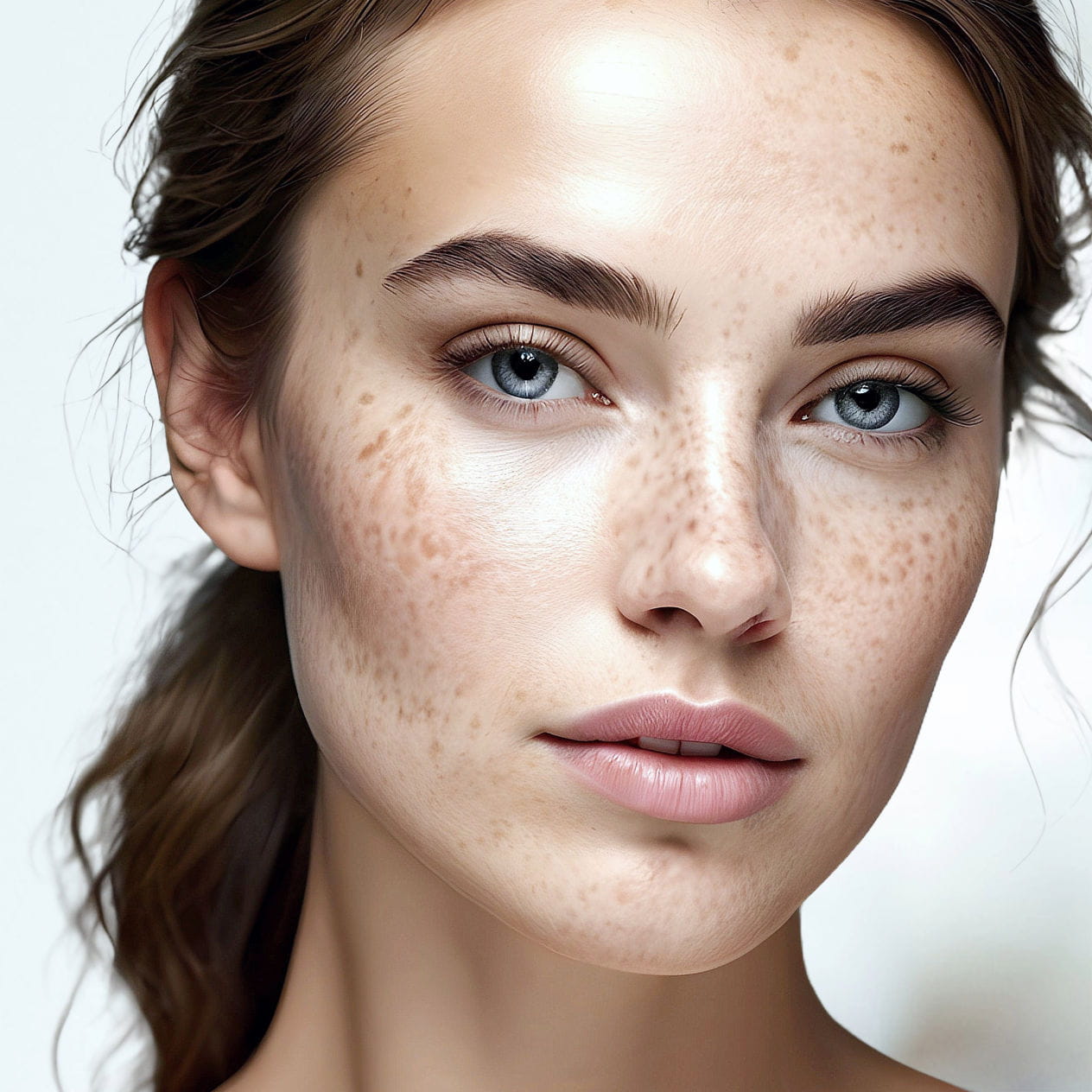 : Pigmentation and Sun Damage | A Younger You Wellness Medspa | Englewood FL. Brand teal on white. Use a diverse skin tone model.